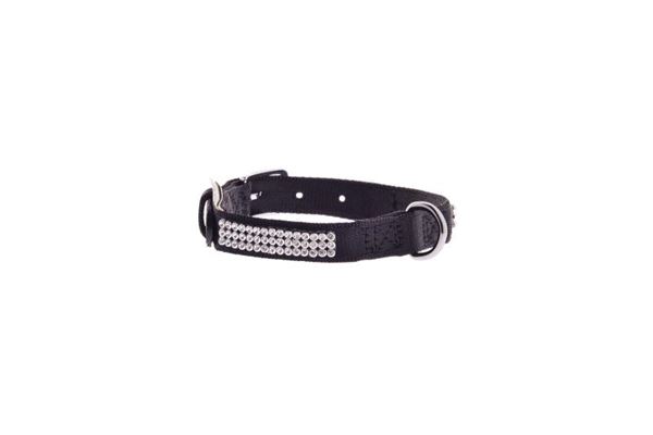 POLISHED NY COLLAR  20MMX45CM BLACK