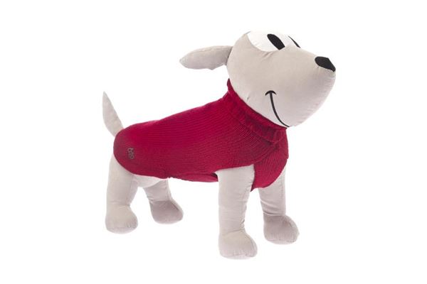 PULL-OVER SOFFIO 36CM ROUGE
