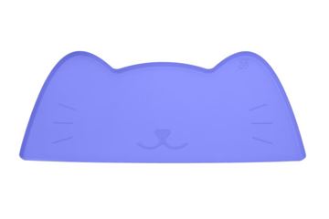 TAPP.AMORCROMIA GATTO SILIC. 42X25 BLU