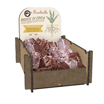 ESPOSITORE VUOTO RADICE DI ERICA