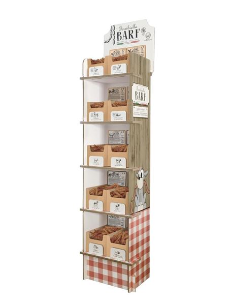 ESPOSITORE VUOTO SALSICCE 43X35X190CM