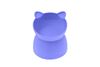 RAISED BOWL CAT SILIC. 150ML BLUE