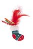 XMAS STICK & STOCKING 3PCS 8X6X3CM