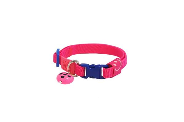 SMILE CAT COLLAR FUCHSIA