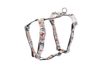 PETTORINA H MOTIF CHIENS NAIFS L 50-74CM