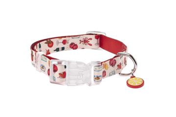 COLLARE MOTIF LES GOURMANDS M 2X35-56CM