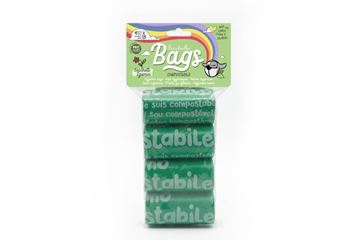Εικόνα της POO BAGS 15BAGS X 4ROLLS COMPOSTABL